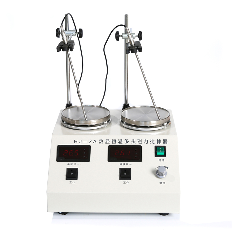 数显双头磁力加热搅拌器HJ-2A