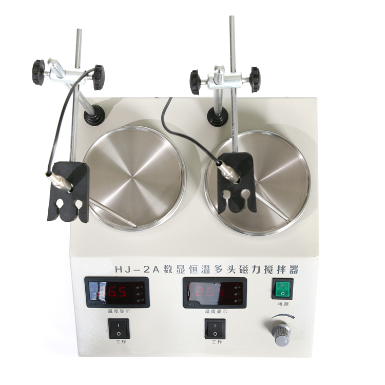 数显双头磁力加热搅拌器HJ-2A