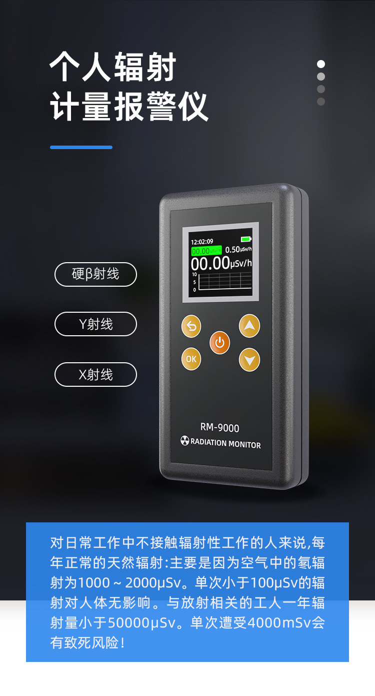 辐射检测仪RM-9000