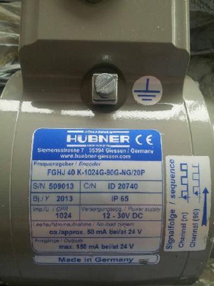 霍伯纳编码器TB1682-FGHJ40K-1024G-90G/20P S/N:567536