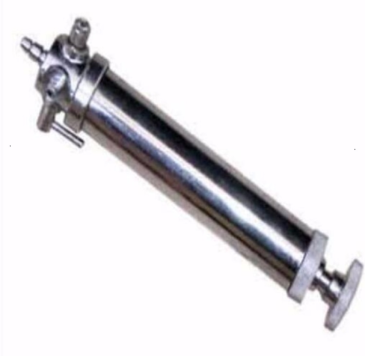 气体检测管用圆筒形正压式采样器(纯铜)YZZ1-CZY50