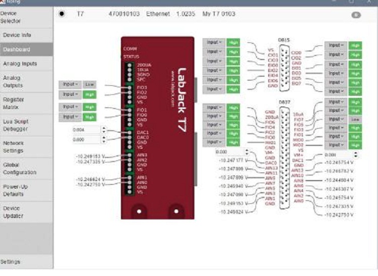 数据采集器 DY18-LABJACK T7