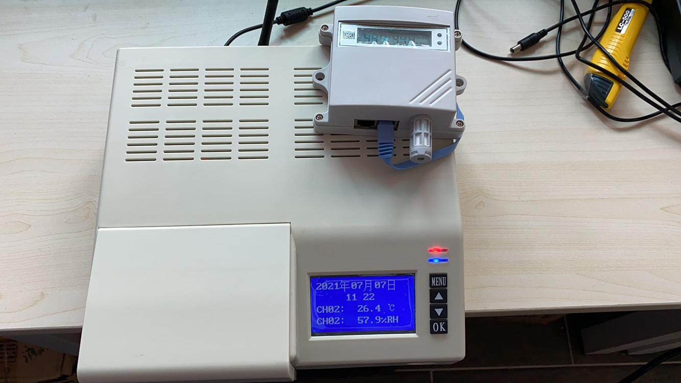 温湿度记录仪（带打印）XU69THP-2000S1 停产升级款XU69THP-2000SG1 （单通道）中西器材XU69THP-2000SG1