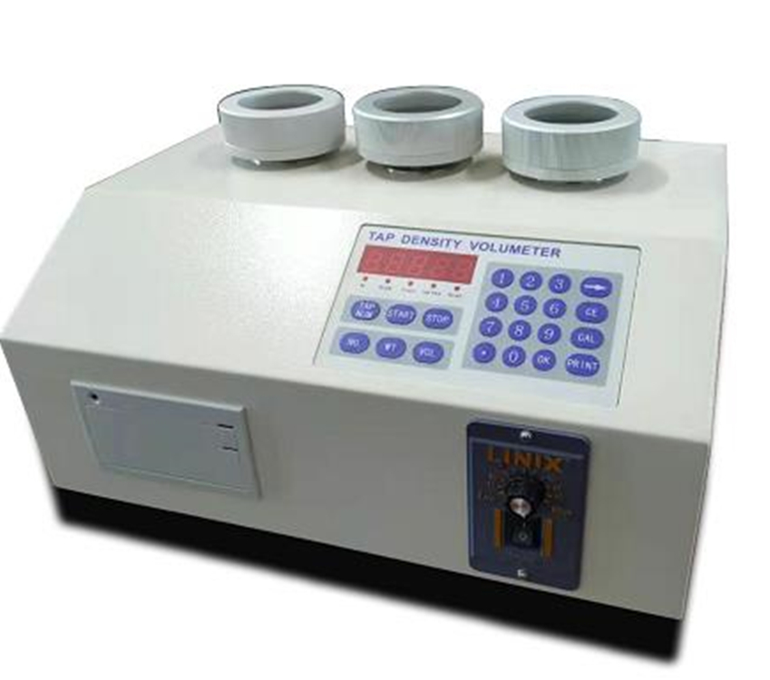  振实密度测试仪/振实密度仪/粉末密度仪/粉体密度计/粉体振实密度仪（可同时测量3个样品）器材JX93/HY-100C 