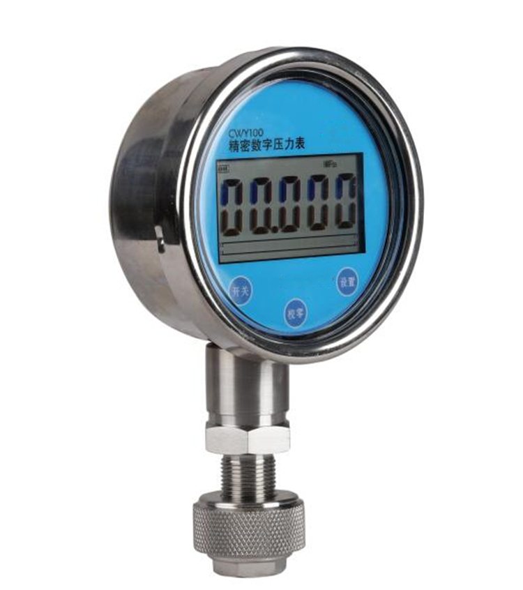 数字精密压力表（0-2.5MPa 精度0.1级）器材CW06/CWY100