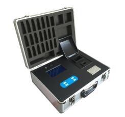 多参数水质检测仪(测量范围为浊度( 0-20NTU/O- 1000NTU)、色度(0-100CU) 、氨氮 (0-10mg/L)、高浓度氨氮(0- 50mg/L) 、溶解氧(0-12mg/L) 、余 氯(0-2. 5mg/L) 、亚盐(0- 0.3mg/L) 、二氧化氯(0-2 0mg/L) 、铁(0-0.8mg/L) 、铬(0- 0.5mg/L) 、锰(0-0. 5mg/L)ZXXZ-0113/M376022