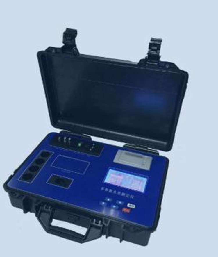 便携式多参数水质测定仪/便携式六参数水质检测仪（水温/pH/电导率/ORP/盐度/溶解氧/浊度仪）中西器材M380500