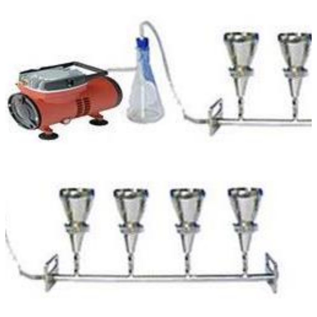 四联全不锈钢抽滤器(带泵)BH61-XLDH-HDG-4A