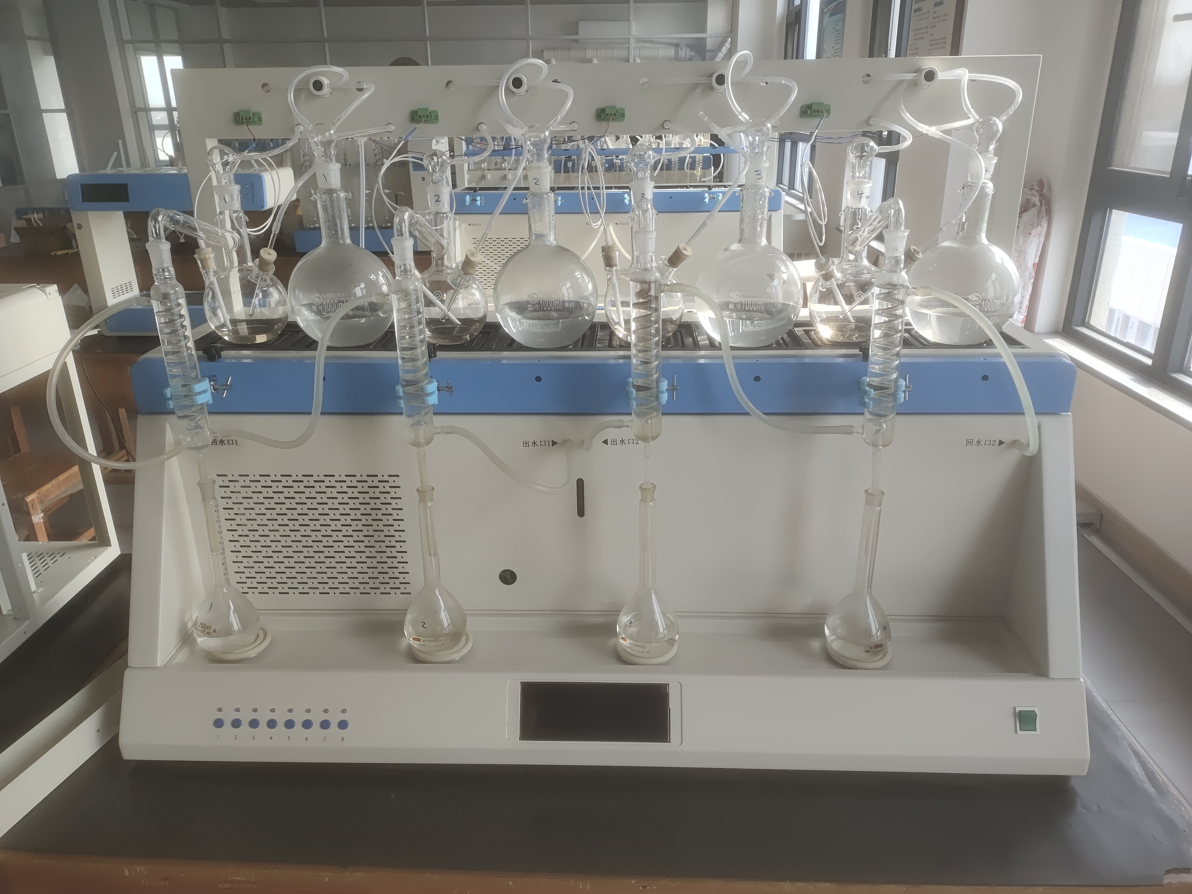 智能水蒸气蒸馏仪（氟化物）(中西器材)M270529