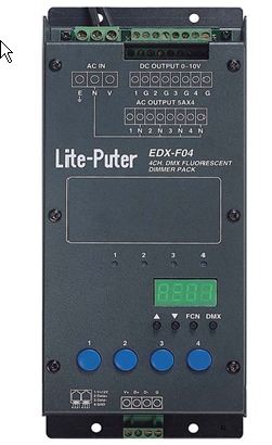 环境灯光控制系统/四回路日光灯调光器YL77-EDX-F04 II