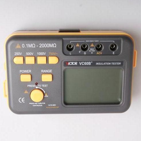 数字兆欧表（胜利）vc60B+