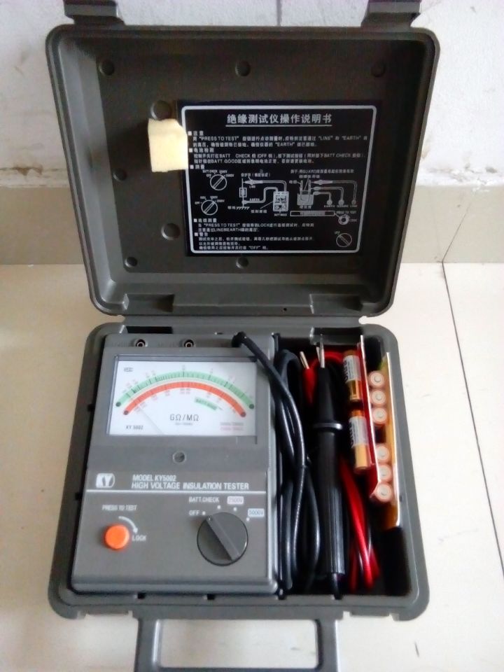  兆欧表（中西器材）YS16-NL3102