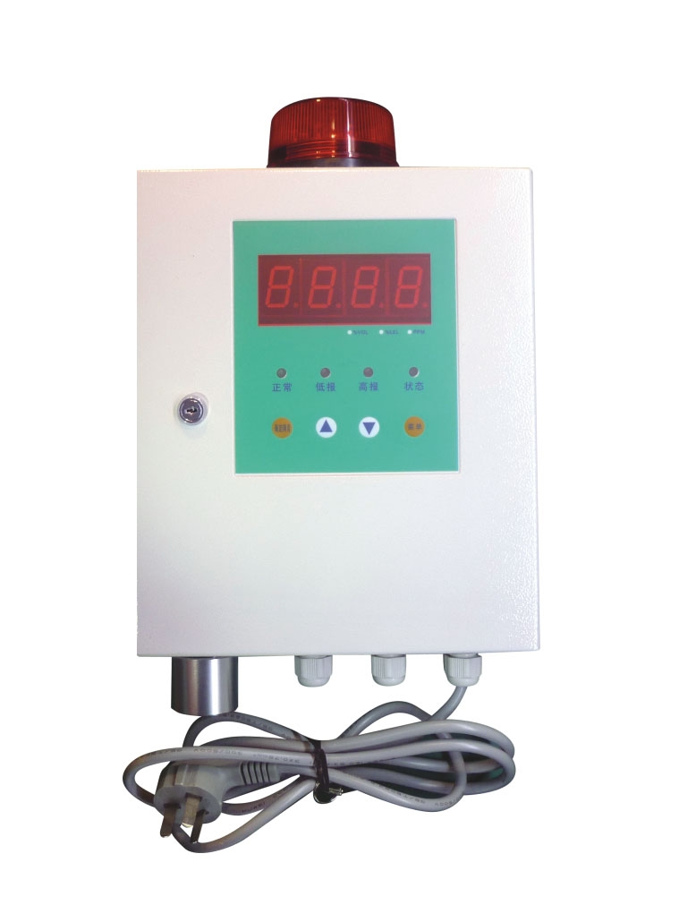 固定式单臂挂式多功能气体报警探测器/气体检测报警器(氧气0-30%vol)NBH8-ZXK/O2